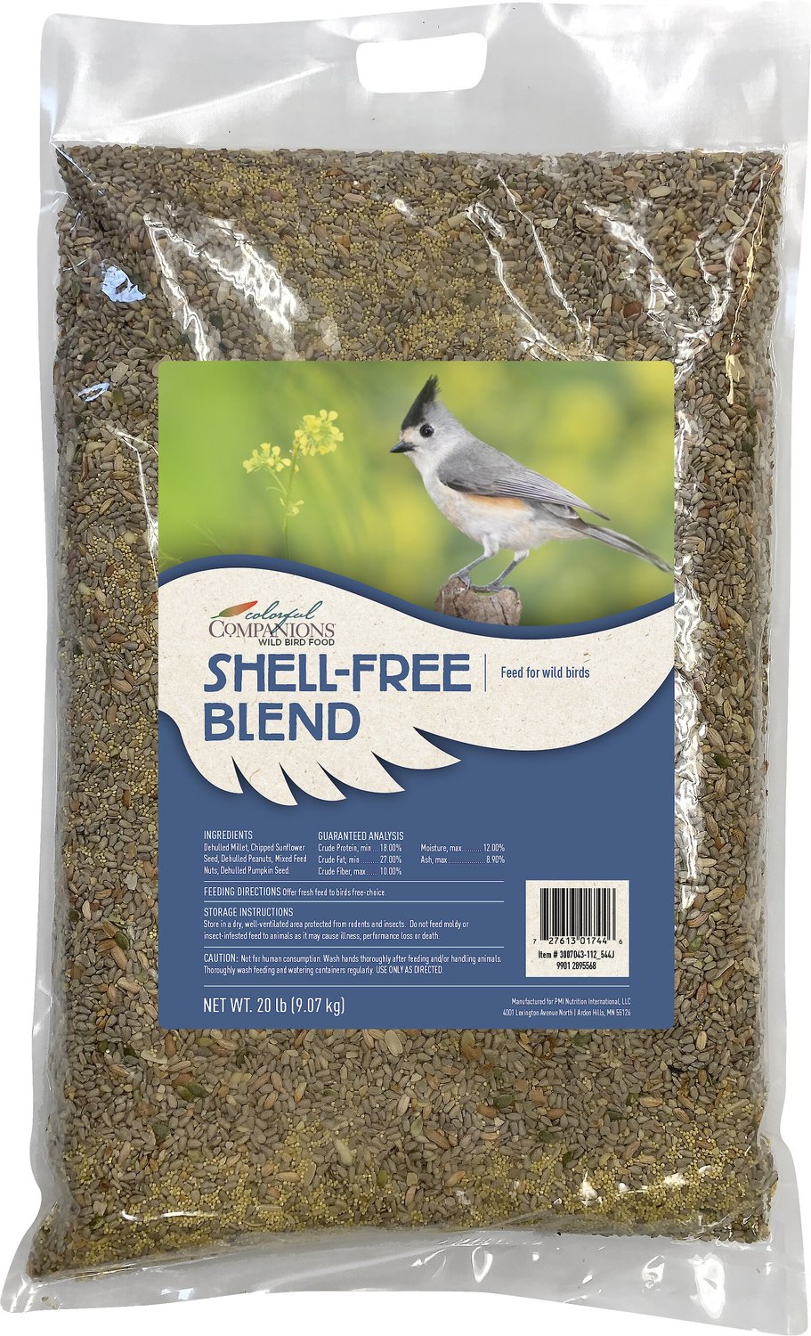 chipped sunflower seeds for birds