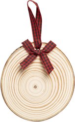 Pearhead Christmas Wooden Pawprints Ornament slide 2 of 5