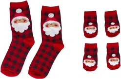 Pearhead Human & Dog Santa Sock Set