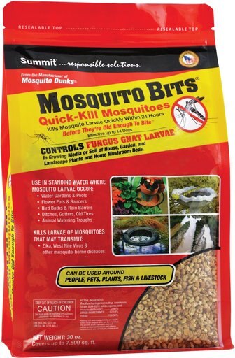 Summit Mosquito Bits Larvae Control Granules, 30-oz pack