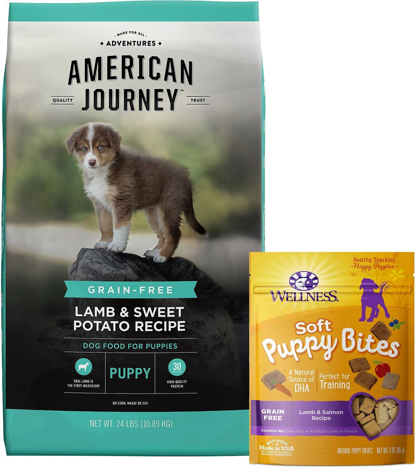 American Journey Puppy Lamb & Sweet Potato Recipe GrainFree Dry Food