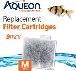 Aqueon QuietFlow Medium Replacement Filter Cartridges + 10 Ammonia Reducing Specialty Filter Pad slide 2 of 8