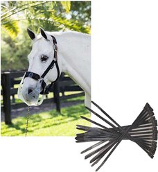 ThinLine Grazing Muzzle, Oversize/Draft + Spare Horse Muzzle Zip Ties