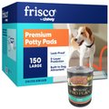 Purina Pro Plan Focus Puppy Classic Chicken & Rice Entree Canned Food + Frisco Dog Training & Potty Pads, 22 x 23-in