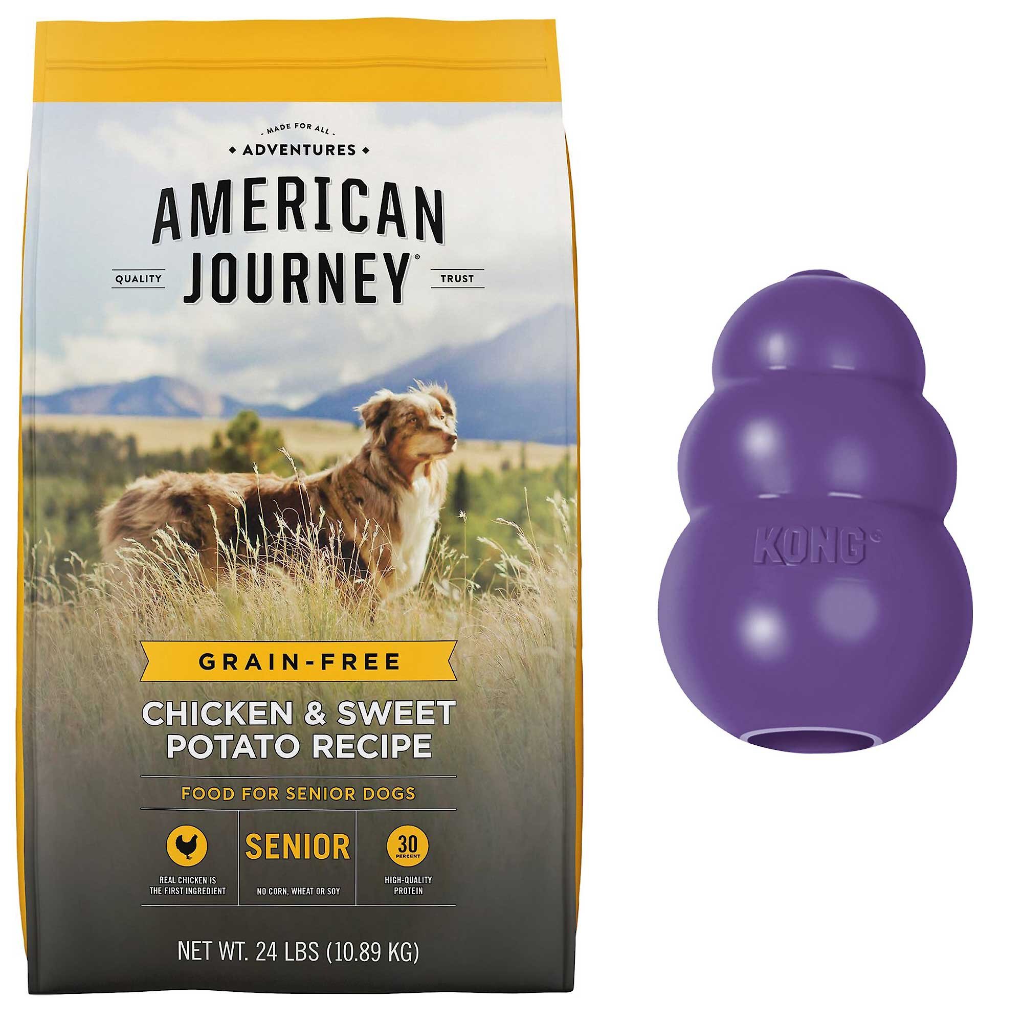 American Journey Senior Chicken & Sweet Potato Recipe GrainFree Dry