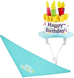Frisco Birthday B&ana, X-Small/Small + Dog & Cat Hat, X-Small/Small