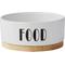 Show in main carousel: Frisco Ceramic Dog & Cat Water + Food Bowl with Wood Base, 1.25 Cups slide 5 of 9