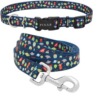 PixarToy Story Collar, LG - Neck: 18 - 26-in, Width: 1-in + Dog Leash, LG - Length: 6-ft, Width: 1-in