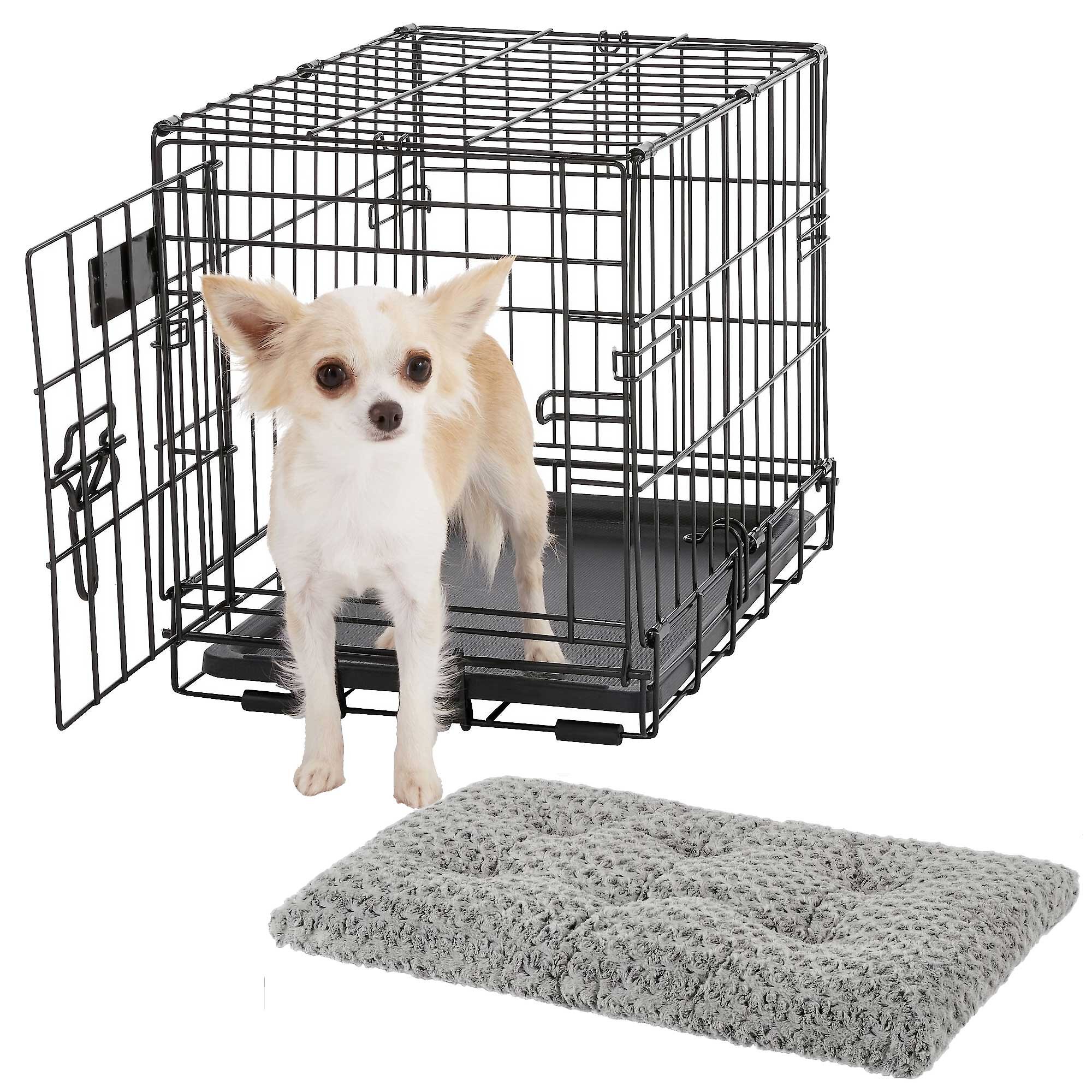 MIDWEST iCrate Fold & Carry Single Door Collapsible Wire Dog Crate