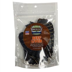 Venison Joe's Single Ingredient Beef Liver Dehydrated Dog Treat, 5-oz bag