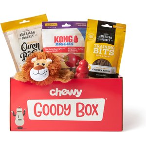 Goody Box x KONG Classic Dog Toys & Treats, Small