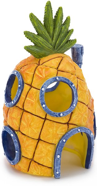 Penn-Plax Pineapple Home With Swim Through Aquarium Ornament slide 1 of 1