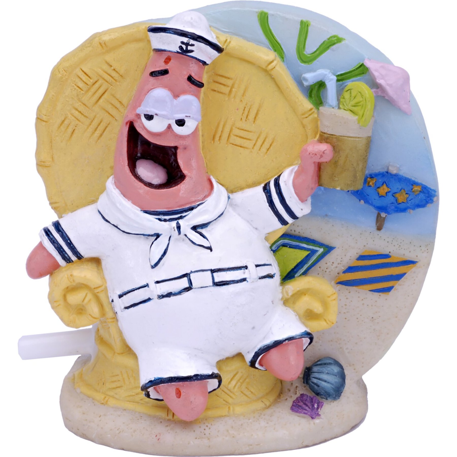 Penn-Plax Patrick Aerating Aquarium Ornament