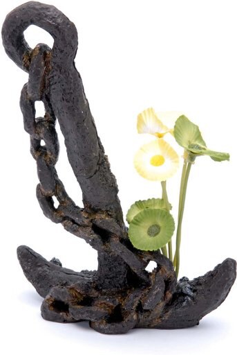 Penn-Plax Anchor & Plant Aquarium Ornament