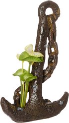 Penn-Plax Anchor & Plant Aquarium Ornament slide 2 of 4