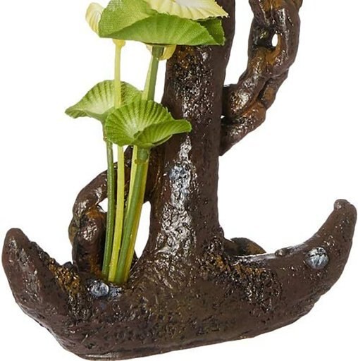 Penn-Plax Anchor & Plant Aquarium Ornament