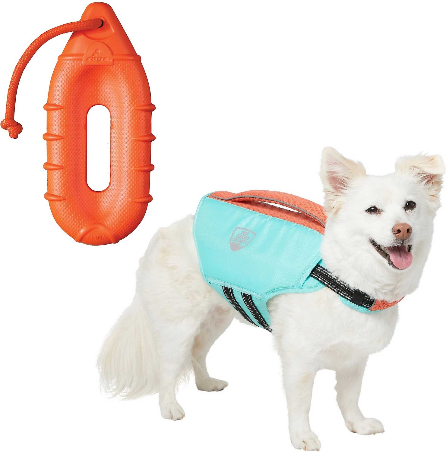 Upgrade Lightweight Shark Design Swimming Floatation Vest for Pet Puppy Adjustable Buoyancy Aid Lifejacket for Dogs BlanSwan Dog Life Jackets Medium 