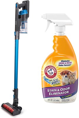 LEVOIT LVAC-120 Lightweight Cordless 2-in-1 Stick Vacuum Cleaner + Arm & Hammer Plus Oxiclean Pet Stain & Odor Eliminator, slide 1 of 1