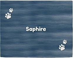 Frisco Personalized Heathered Sherpa Cat & Dog Blanket, 30" x 40"