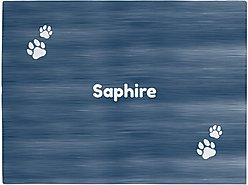 Frisco Personalized Heathered Soft Fleece Cat & Dog Blanket, 30" x 40"