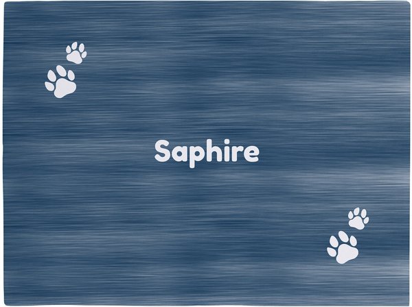 Frisco Personalized Heathered Soft Fleece Cat & Dog Blanket, 30" x 40" slide 1 of 6