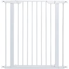 Pet Safety Gate; 29 & 39 Tall in Soft White or Textured Graphite MidWest Homes for Pets Steel Pet Gate 
