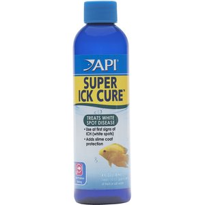 API Liquid Super Ick Cure Freshwater Aquarium Fish Medication, 4-oz bottle, bundle of 2