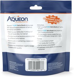 Aqueon PURE Betta Beads Aquarium Water Care, 8.8-oz bag, Blue, bundle of 2 slide 2 of 6