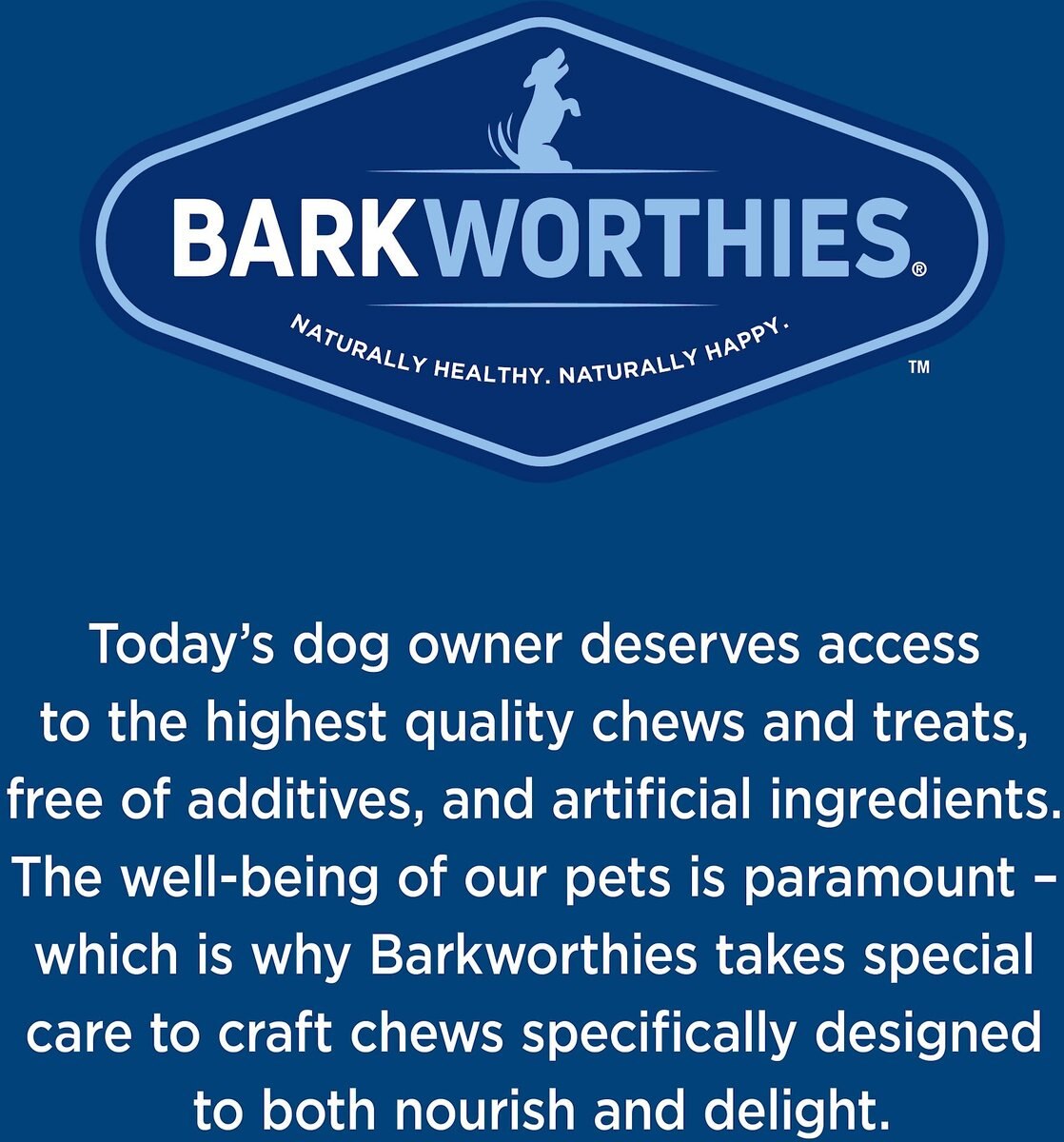 Barkworthies 12-inch Collagen Cheese Dog Bone