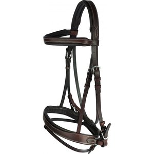 Horze Equestrian Venice Soft Padded Horse Bridle, Dark Brown, Pony