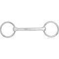 Horze Equestrian Mullen Mouth Loose Ring Snaffle Horse Bit, 5