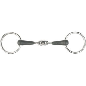 Horze Oval Link Loose Ring Snaffle Horse Bit, 5.25