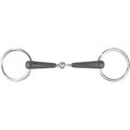 Horze Equestrian Rubber Loose Ring Snaffle Horse Bit, 4