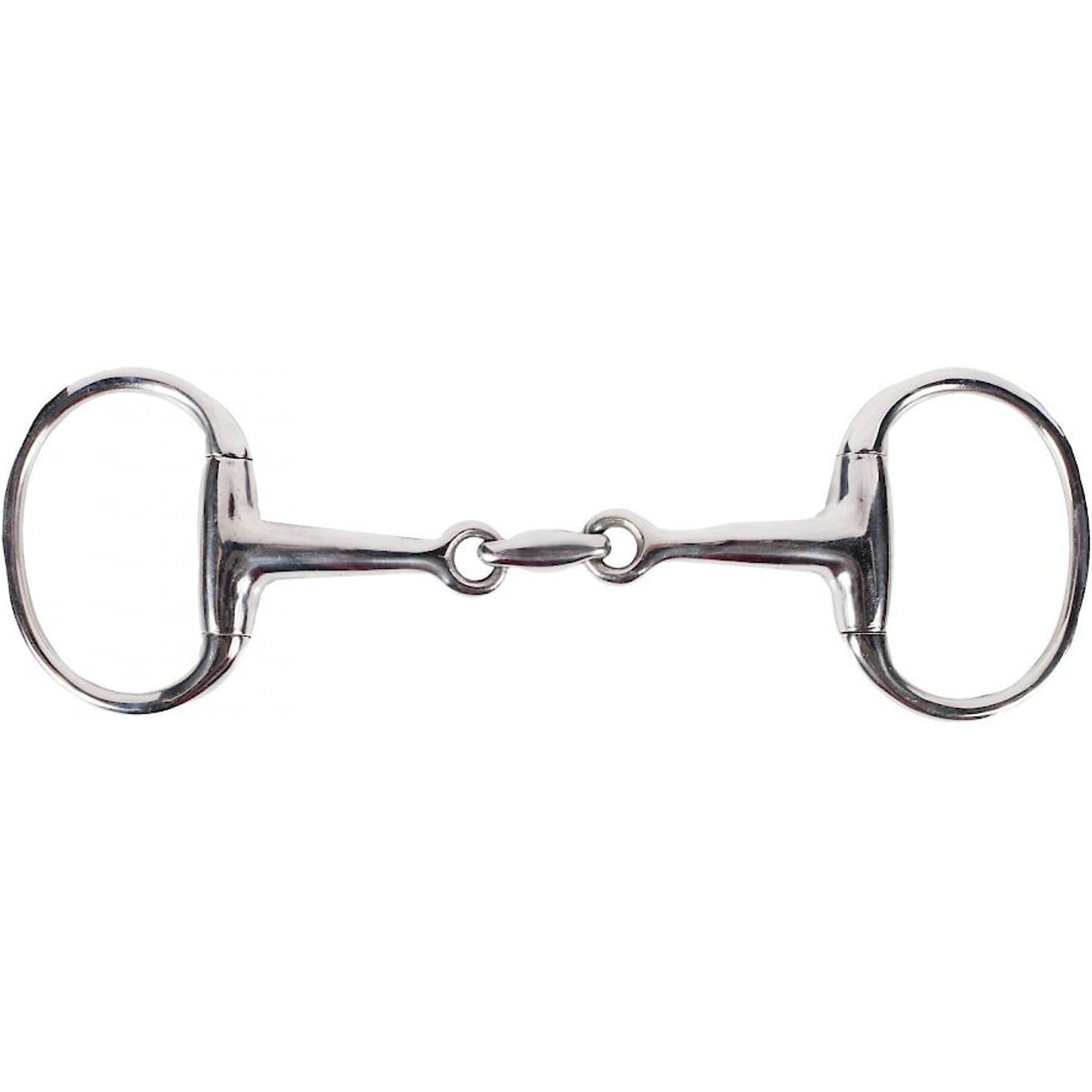Horze Lozenge Link Eggbutt Snaffle Horse Bit, 5.25
