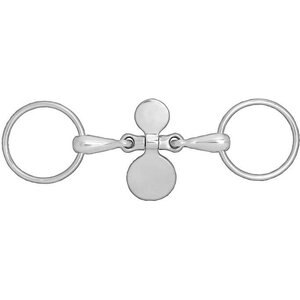 Horze Spoon Mouth Loose Ring Snaffle Horse Bit