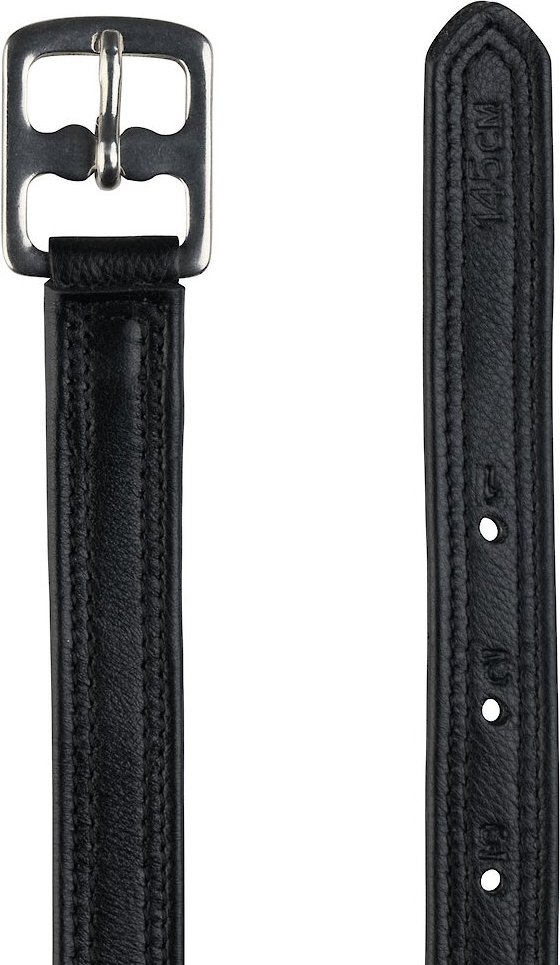 Horze Horse Stirrup Leathers, Black