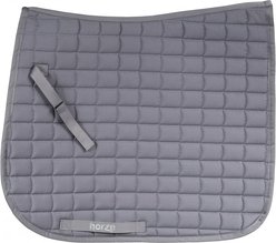 Horze Equestrian Bristol Dressage Horse Saddle Pad, Grey, Pony