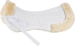 Horze Equestrian Half Horse Saddle Pad, White