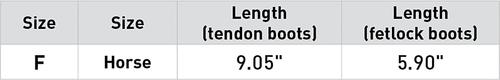 Show full view: Horze Armour Airflow Tendon & Fetlock Horse Boot Set, Black, Cob slide 2 of 4