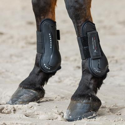 Show full view: Horze Armour Airflow Tendon & Fetlock Horse Boot Set, Black, Cob slide 3 of 4