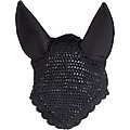 Horze Equestrian Supreme Silent Horse Ear Net, Black, Pony