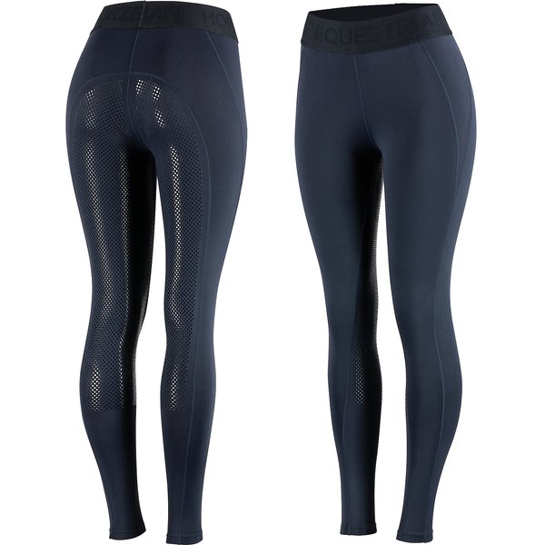 HORZE EQUESTRIAN Women's Active Full Seat Breeches, Peacoat Dark Blue ...