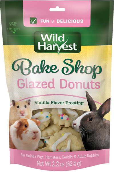 Wild Harvest Glazed Donuts with Vanilla Flavored Frosting Small Animal Treats, 2.2-oz bag slide 1 of 5