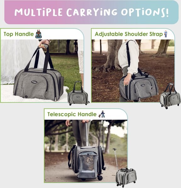 Petique 5-in-1 Dog & Cat Carrier