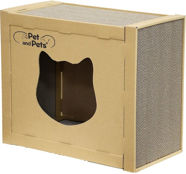 Petique The Box Eco Cat House slide 1 of 3