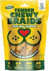 Lennox Tender Braids with Chicken Dog Treats, 4 count