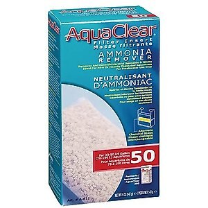AquaClear Ammonia Remover Filter Insert, Size 50, bundle of 3