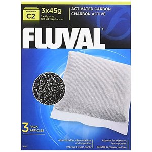 Fluval C2 Activated Carbon Filter Media, 6 count