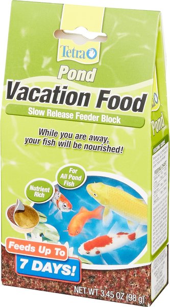 Tetra Pond Vacation Food Slow Release Feeder Block Fish Food, 2 count slide 1 of 6