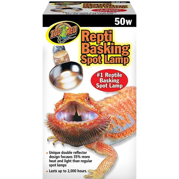 Repti Basking Spot 75 W Watt Reptile Terrarium Light 2 Bulb Value Pack Zoo Med 